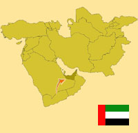 Globalization guide - Map for localization of the country - United arab Emirates