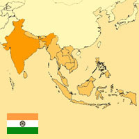 Globalization guide - Map for localization of the country - India