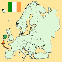 Globalization guide - Map for localization of the country - Ireland