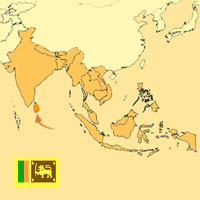 Globalization guide - Map for localization of the country - Sri Lanka