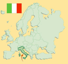 Globalization guide - Map for localization of the country - Italy